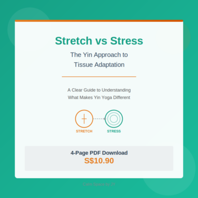 Stretch vs Stress - The Yin Approach to Tissue Adaptation